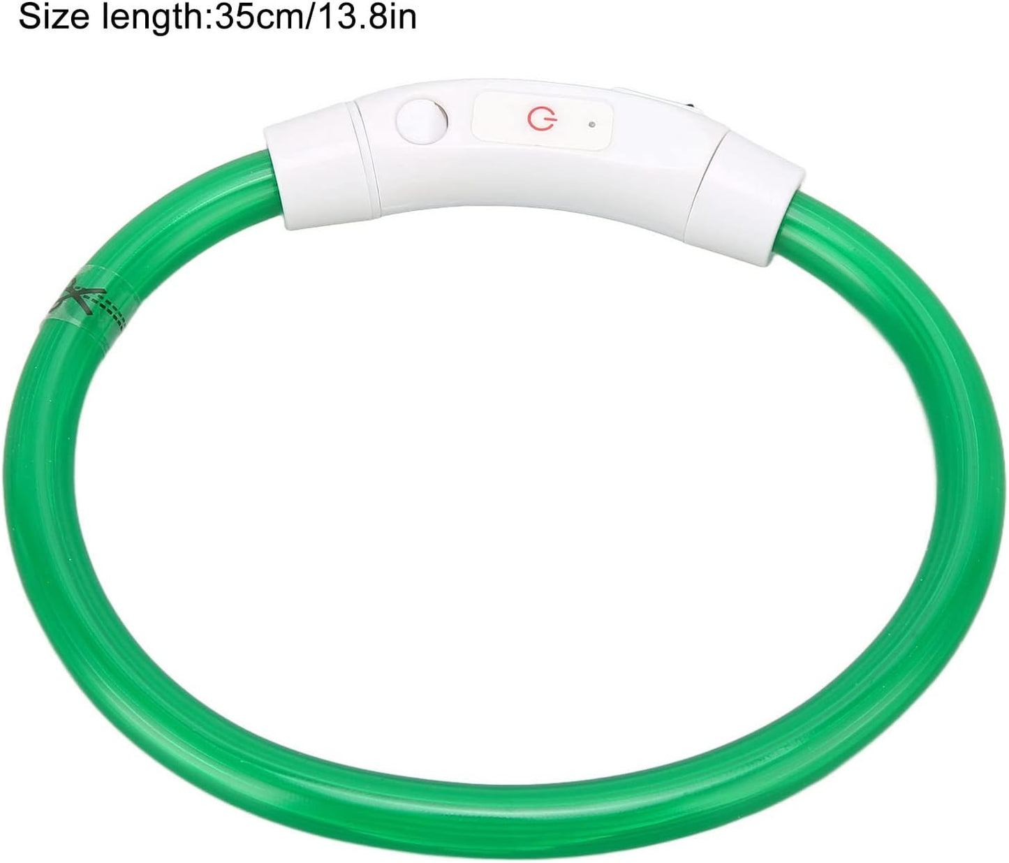 Light up Dog Collar, Dog Collar Light LED Dog Collar Rechargeable Rechargeable Flash Dog Necklace Light Glow in the Dark Dog Collar Lighted Dog Collar for Large Medium Small Dogs